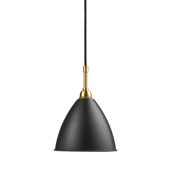 GUBI Bestlite BL9S pendant lamp charcoal black-brass