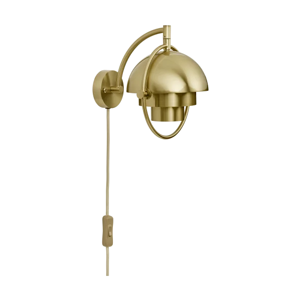 GUBI Multi-Lite wall lamp Brass