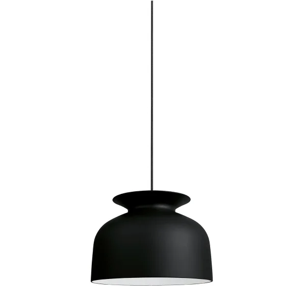 GUBI Ronde pendant large charcoal black