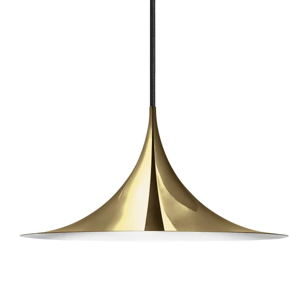 GUBI Semi lamp Ø 47 cm Polished brass