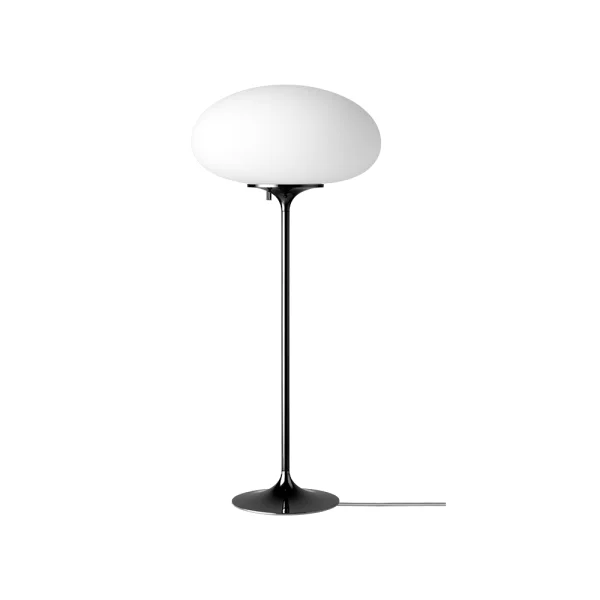 GUBI Stemlite Floor lamp Black chrome, h.110 cm