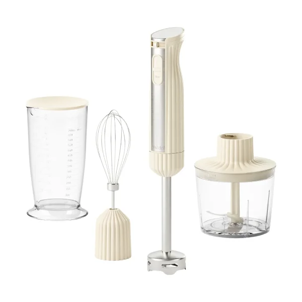 Guzzini Sous chef hand blender Cream, 4 pieces