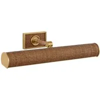Halwell, Light, Rattan/Brass - Andrew Martin