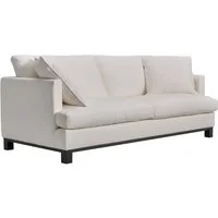 Hamlet Sofa in House Linen White, Sofa - Andrew Martin Cotton