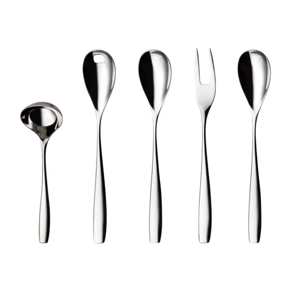 Hardanger Bestikk Julie serving set 5 pieces Stainless steel