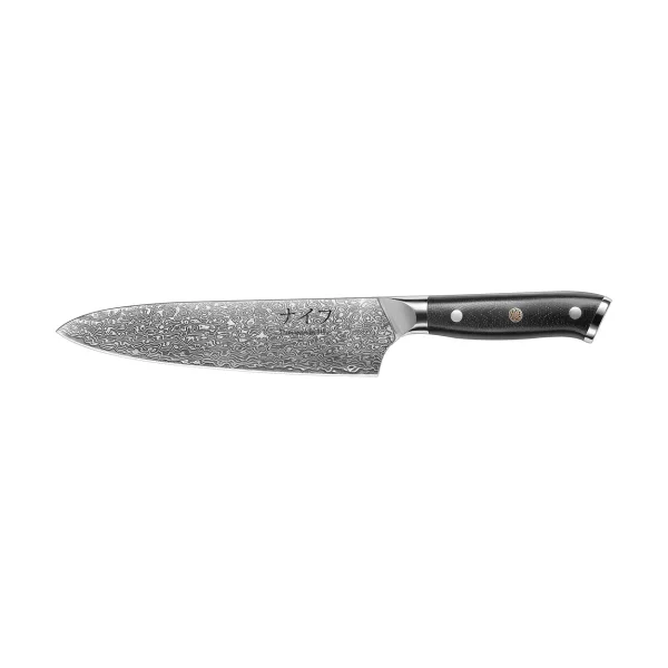 Hâws Damascus By Hâws chef's knife 32 cm Black-stainless steel