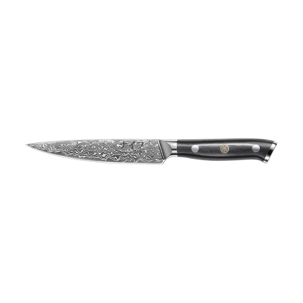 Hâws Damascus By Hâws universal knife 23.6 cm Black-stainless steel