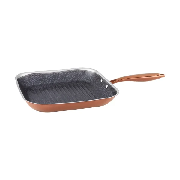 Hâws Hâws Santo hybrid coating grill pan 28 cm Rose Gold