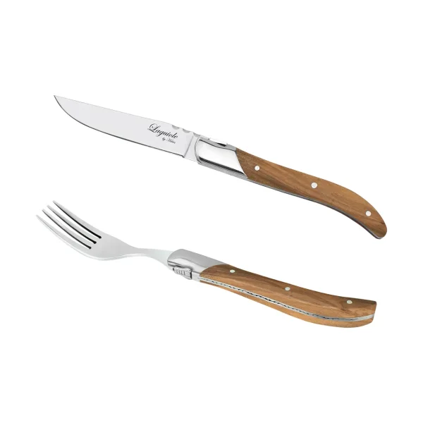 Hâws Laguiole By Hâws grill cutlery 12-piece Olive