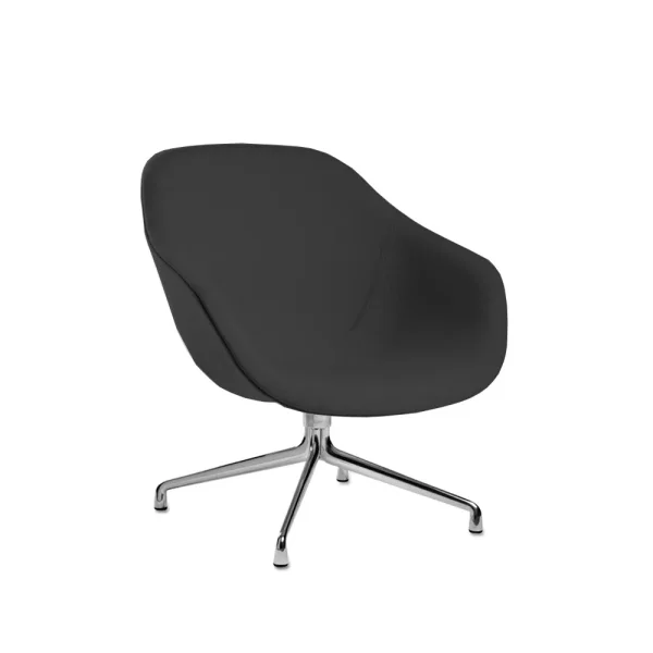 HAY About a Lounge AAL81 armchair Hallingdal 173-aluminium frame