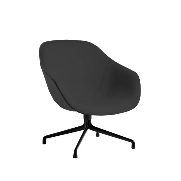 HAY About a Lounge AAL81 armchair Hallingdal 173 dark grey-black