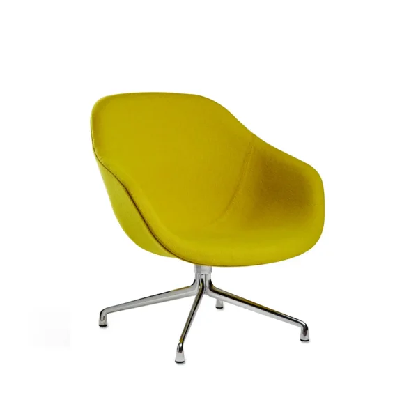 HAY About a Lounge AAL81 armchair Hallingdal 420-aluminium frame