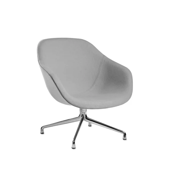 HAY About a Lounge AAL81 armchair Hallingdal 65 130-aluminium frame
