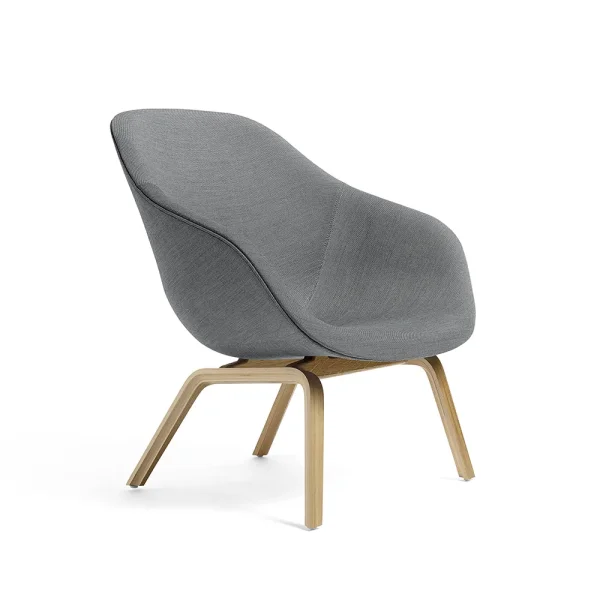 HAY About A Lounge AAL83 lounge chair Surface by HAY 150 grey-oak legs