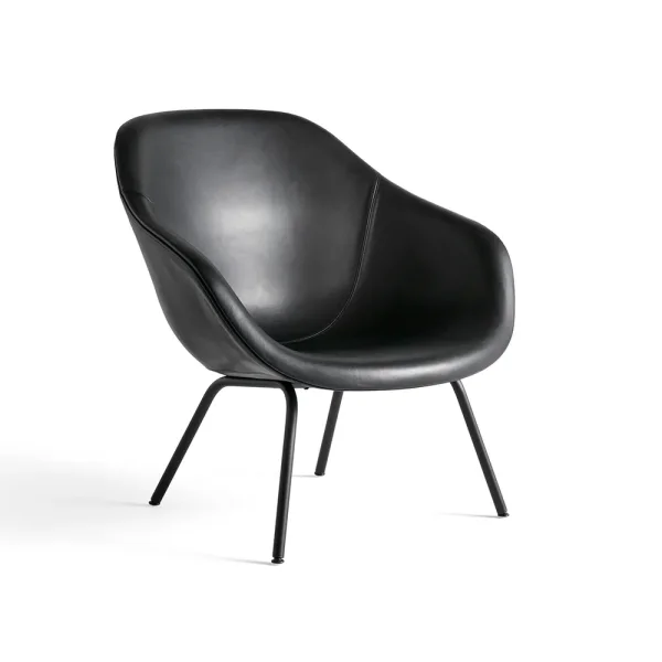 HAY About a Lounge AAL87 armchair Sense black-black steel frame