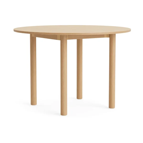HAY Annex Round dining table Lacquered oak, Ø110 cm