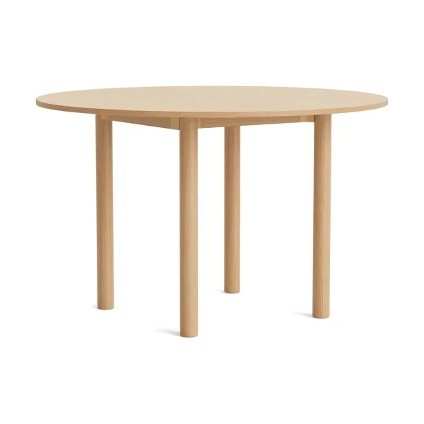 HAY Annex Round dining table Lacquered oak, Ø120 cm