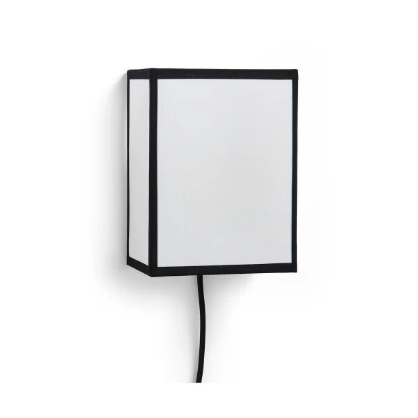 HAY Ava Square wall lamp White