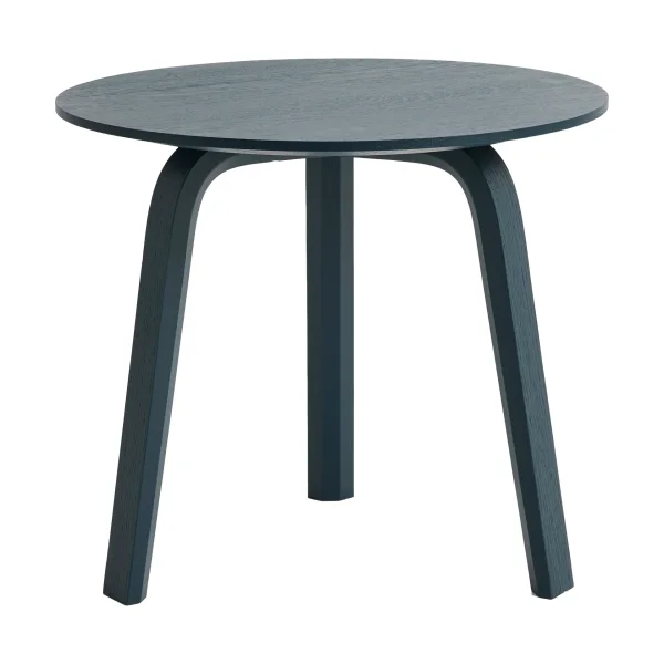 HAY Bella coffee table Blue charcoal, Ø45x39 cm