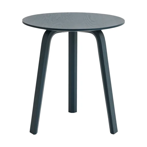 HAY Bella coffee table Blue charcoal, Ø45x49 cm