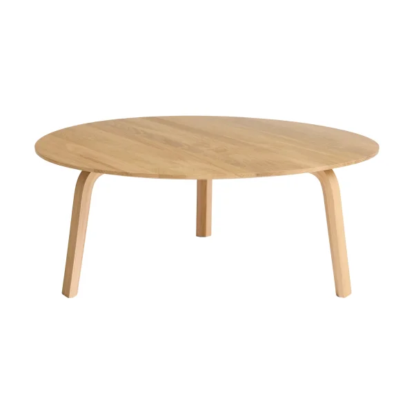 HAY Bella coffee table Lacquered oak, Ø80x32 cm