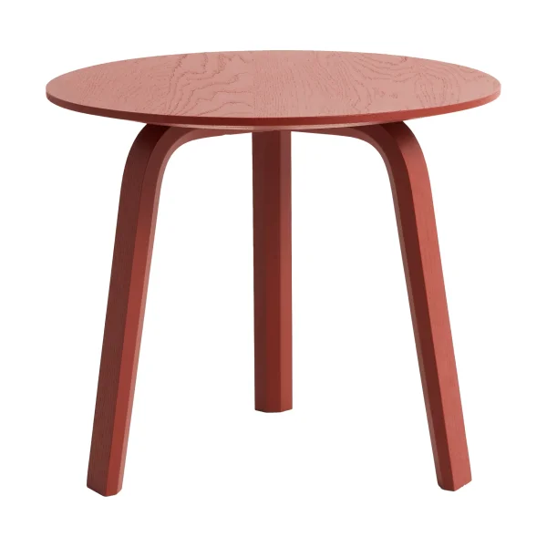 HAY Bella coffee table Tile red, Ø45x39 cm