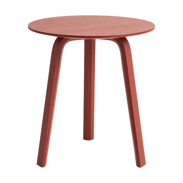 HAY Bella coffee table Tile red, Ø45x49 cm