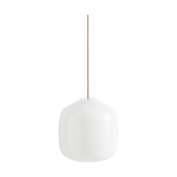 HAY Buoy pendant lamp Ø20 cm Opal glass-beton grey