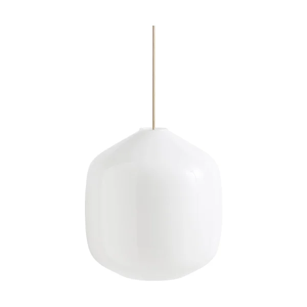 HAY Buoy pendant lamp Ø30 cm Opal glass-beton grey