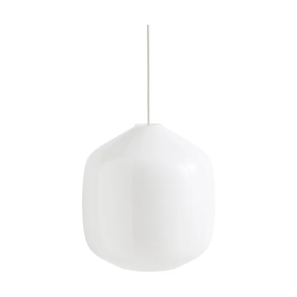 HAY Buoy pendant lamp Ø30 cm Opal glass-clay white