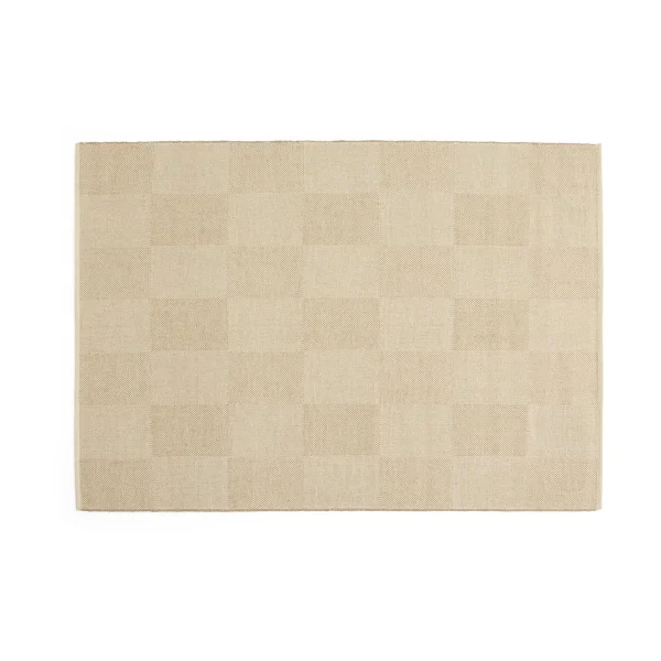 HAY Check rug Sand, 140x200 cm