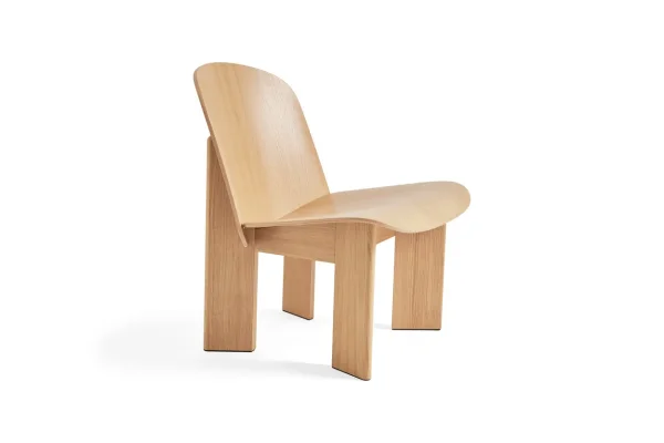 HAY Chisel lounge chair Lacquered oak