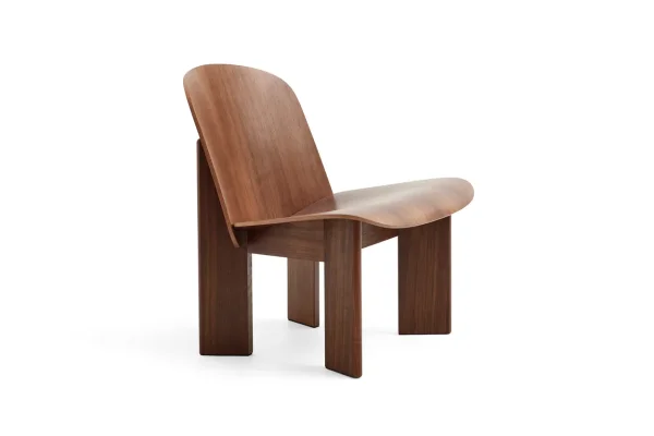 HAY Chisel lounge chair Lacquered walnut
