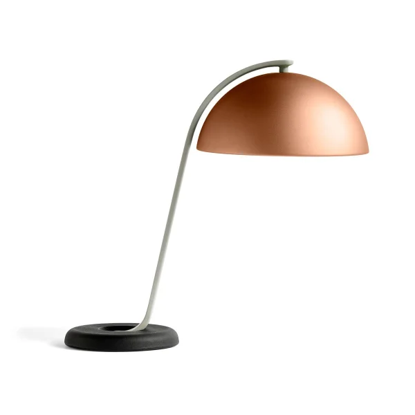 HAY Cloche table lamp Mocca anodised