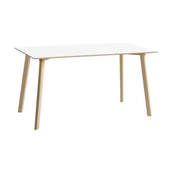 HAY CPH210 Deux 2.0 table 75x140 cm Pearl white-untreated beech