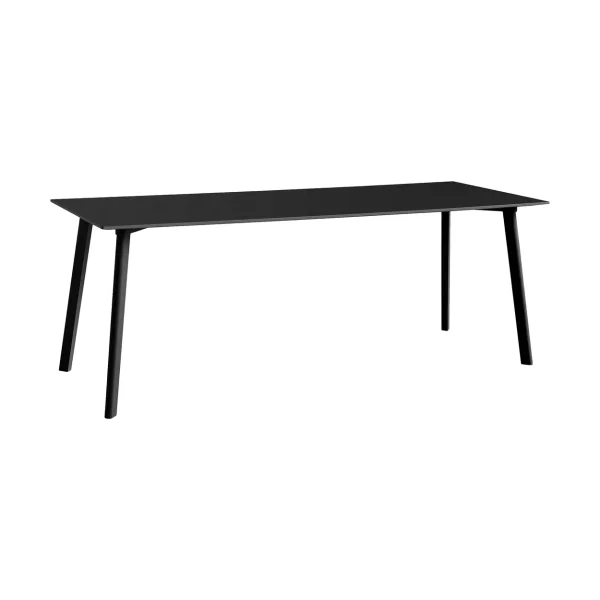HAY CPH210 Deux 2.0 table 75x200 cm Black water based-beech