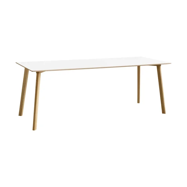 HAY CPH210 Deux 2.0 table 75x200 cm Pearl white-lacquered oak