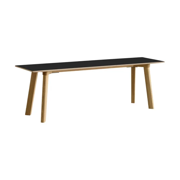 HAY CPH215 Deux 2.0 bench 140 cm Black laminate-lacquered oak