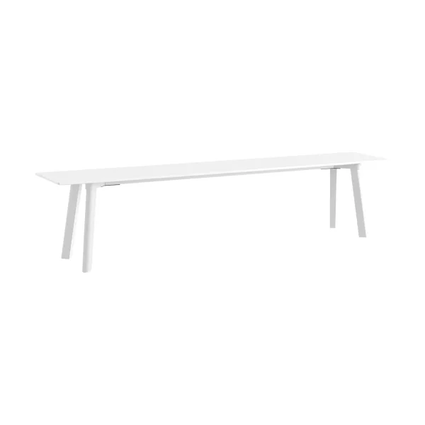 HAY CPH215 Deux 2.0 bench 200 cm Pearl white-lacquered beech
