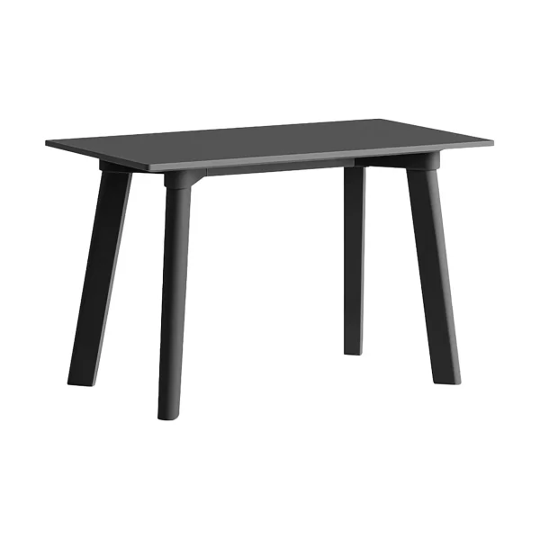 HAY CPH215 Deux 2.0 bench 75 cm Stone grey-lacquered beech