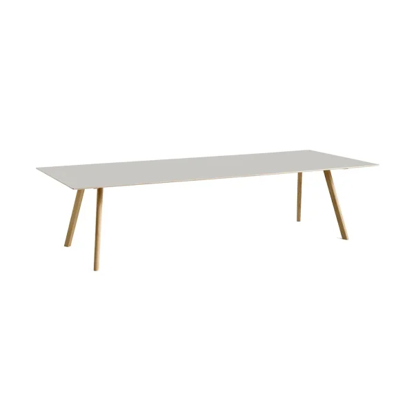 HAY CPH30 2.0 dining table90x300 cm Off white linoleum-lacq. oak