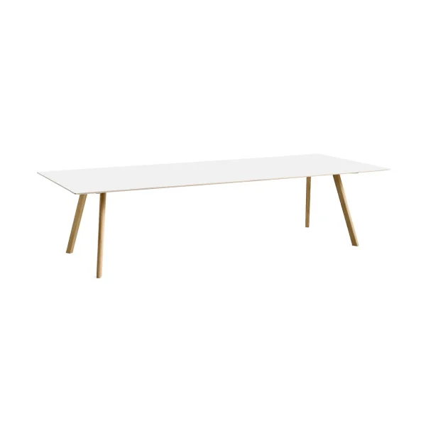 HAY CPH30 2.0 dining table90x300 cm White laminate-lacquered oak