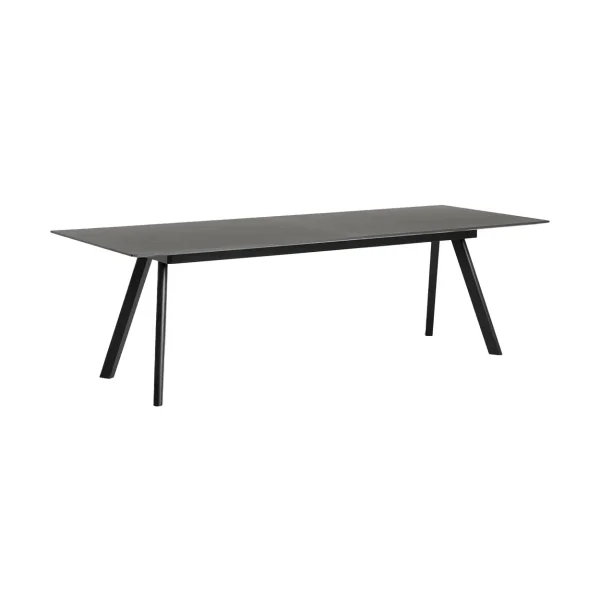 HAY CPH30 2.0 Extendable dining table 90x250 cm Black-lacquered oak veneer