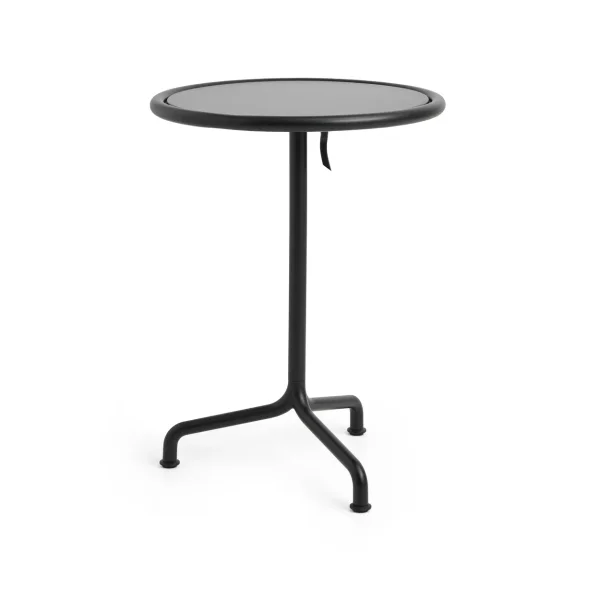 HAY Deville table Anthracite, Ø55x74 cm