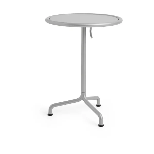 HAY Deville table Silver grey, Ø55x74 cm
