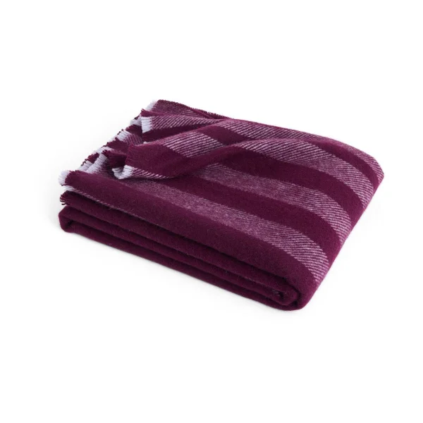 HAY Duo throw 130x180 cm Plum