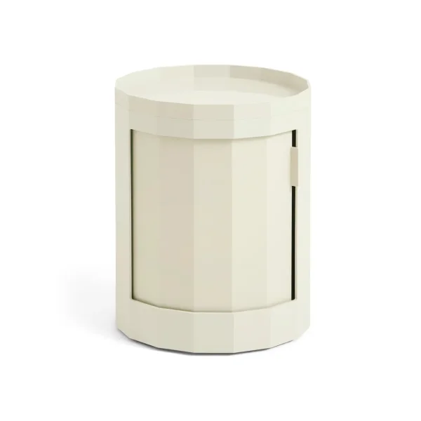 HAY Facet Cabinet 100 side table Eggshell