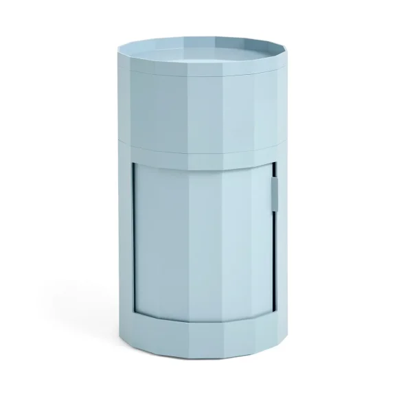 HAY Facet Cabinet 101 side table Misty blue
