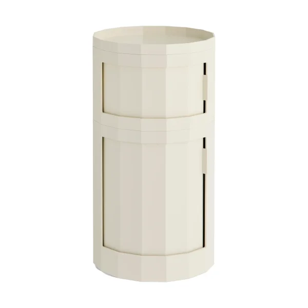 HAY Facet Cabinet 110 side table Eggshell