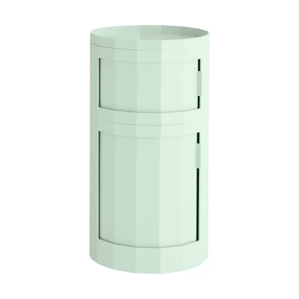HAY Facet Cabinet 110 side table Soft mint